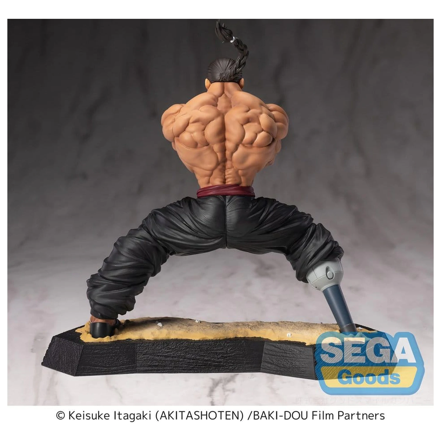 Baki-Dou Luminasta PVC figurka Kaioh Retsu 15 cm fotografii produktu