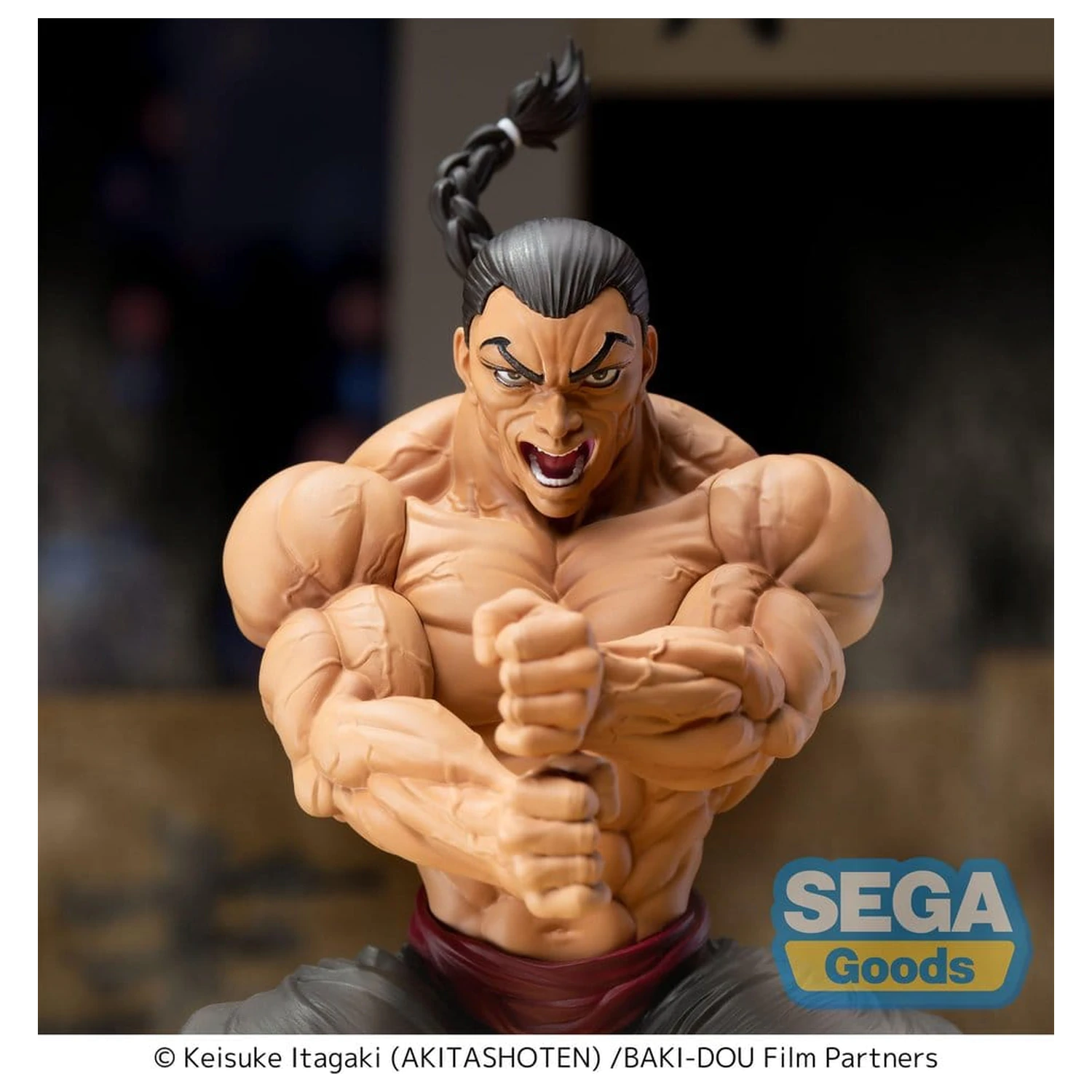 Baki-Dou Luminasta PVC figurka Kaioh Retsu 15 cm fotografii produktu
