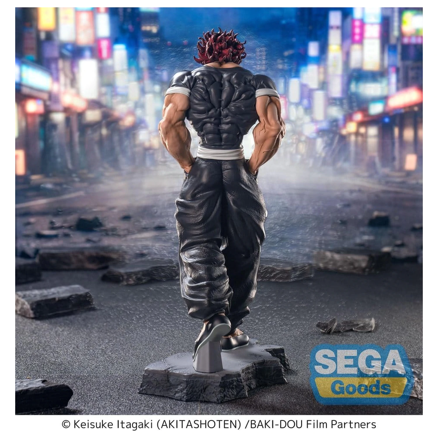 Baki-Dou Luminasta PVC figurka Yujiro Hanma 25 cm fotografii produktu