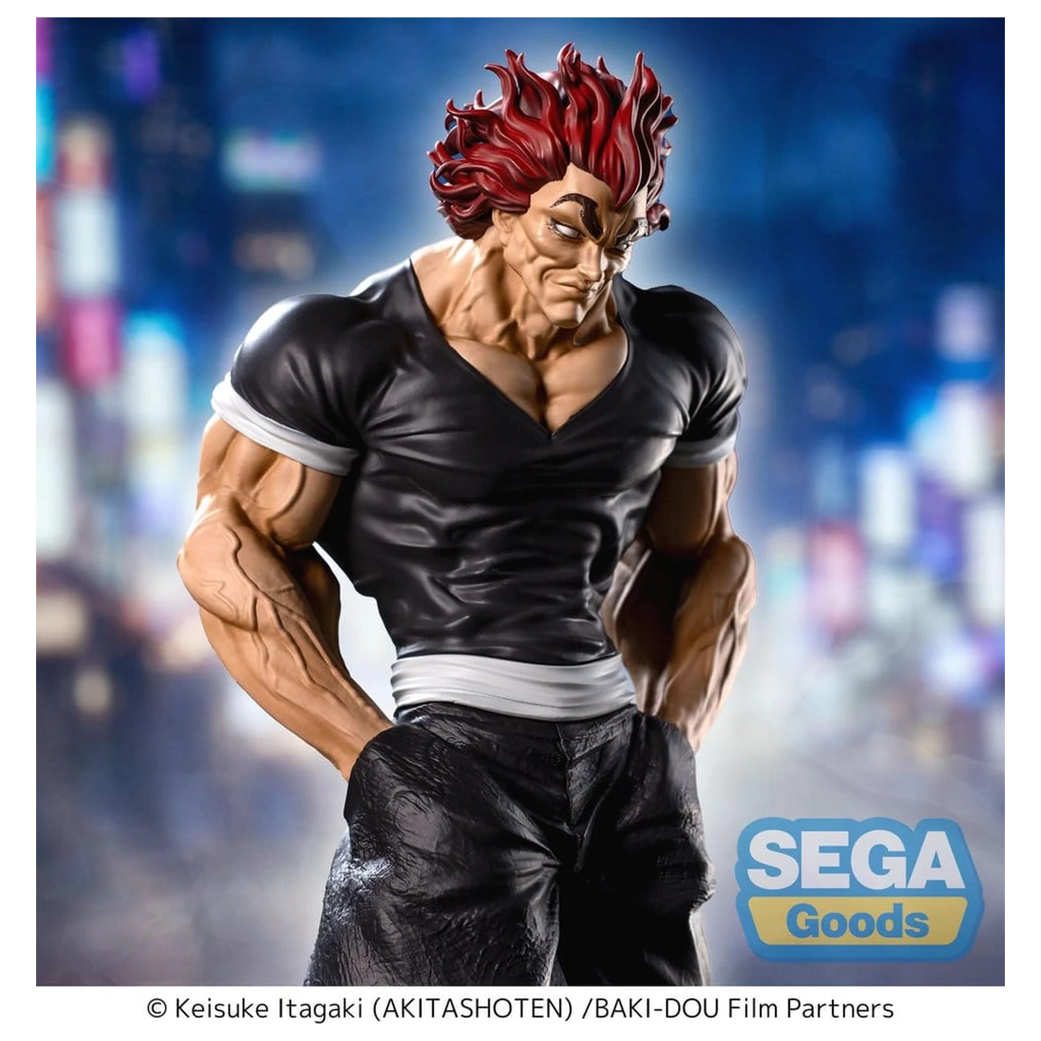 Baki-Dou Luminasta PVC figurka Yujiro Hanma 25 cm fotografii produktu
