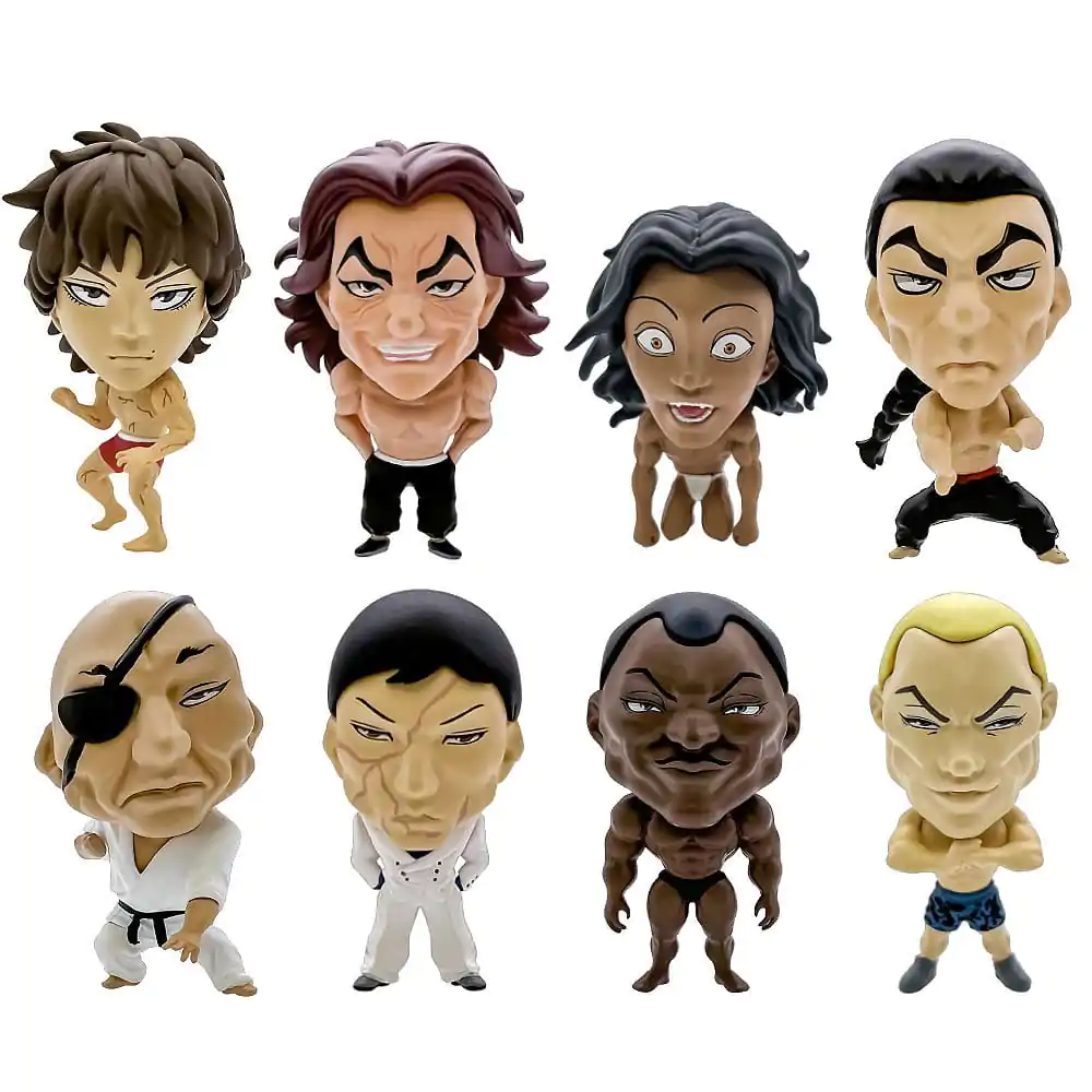 Baki Hanma 16d Sběratelská Figurka Kolekce PVC Figurek 8-Pack Baki Hanma 6 cm fotografii produktu