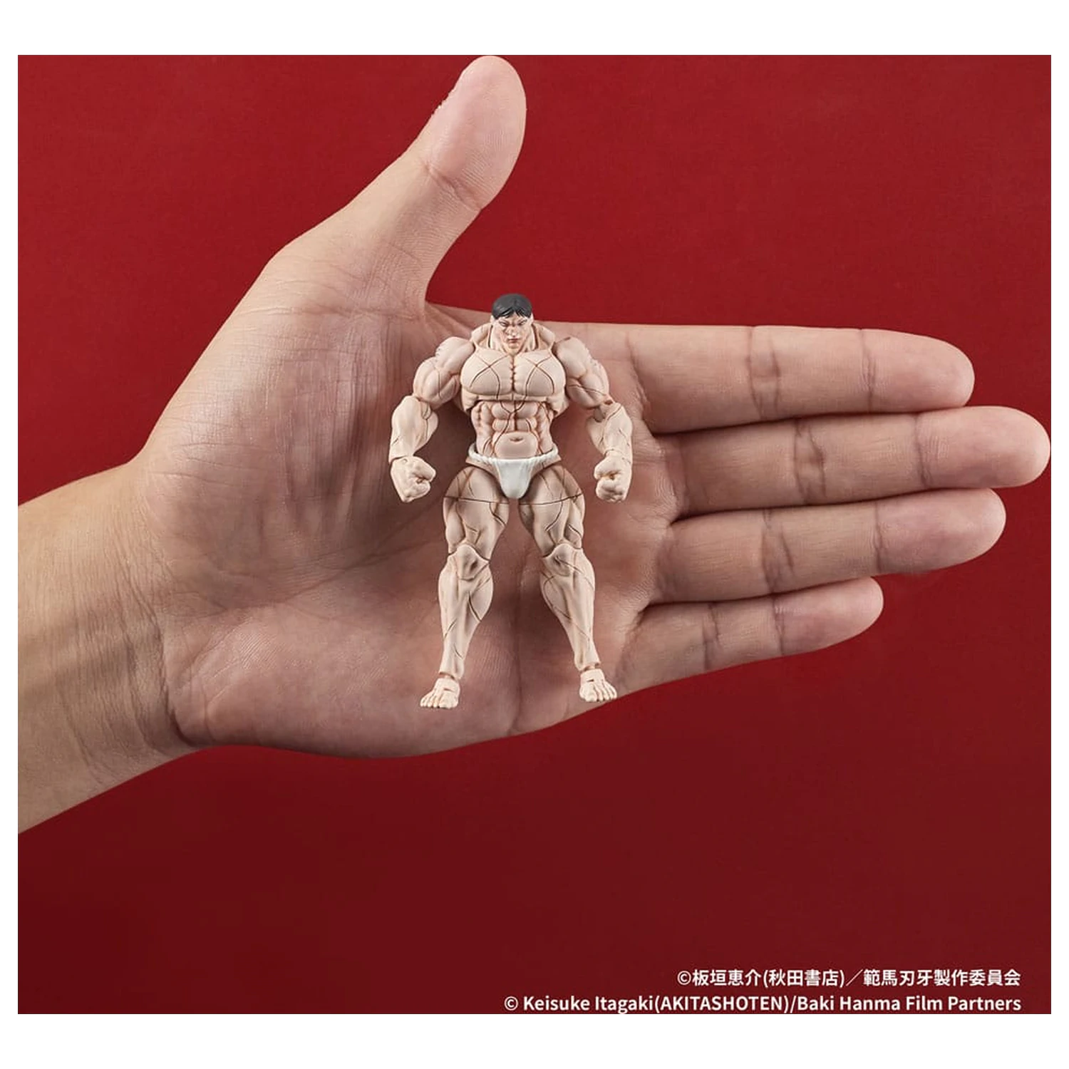 Baki Hanma Digaction akční figurka Kaoru Hanayama 7 cm fotografii produktu