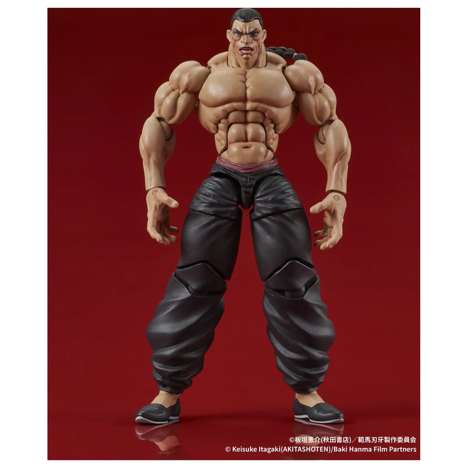 Baki Hanma Digaction akční figurka Retsu Kaioh 7 cm fotografii produktu