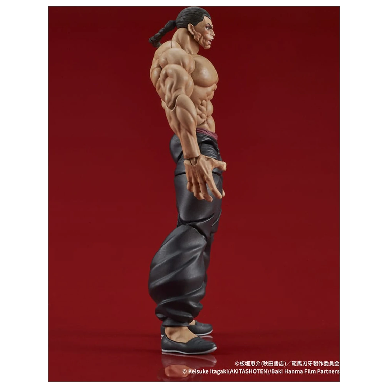 Baki Hanma Digaction akční figurka Retsu Kaioh 7 cm fotografii produktu