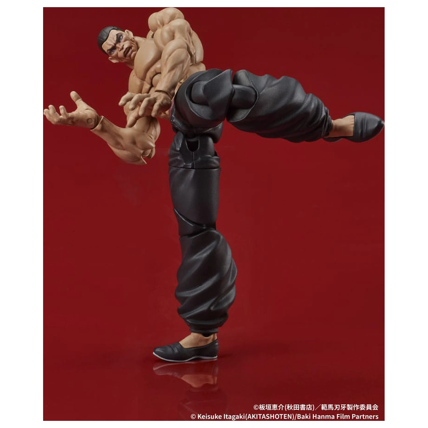 Baki Hanma Digaction akční figurka Retsu Kaioh 7 cm fotografii produktu