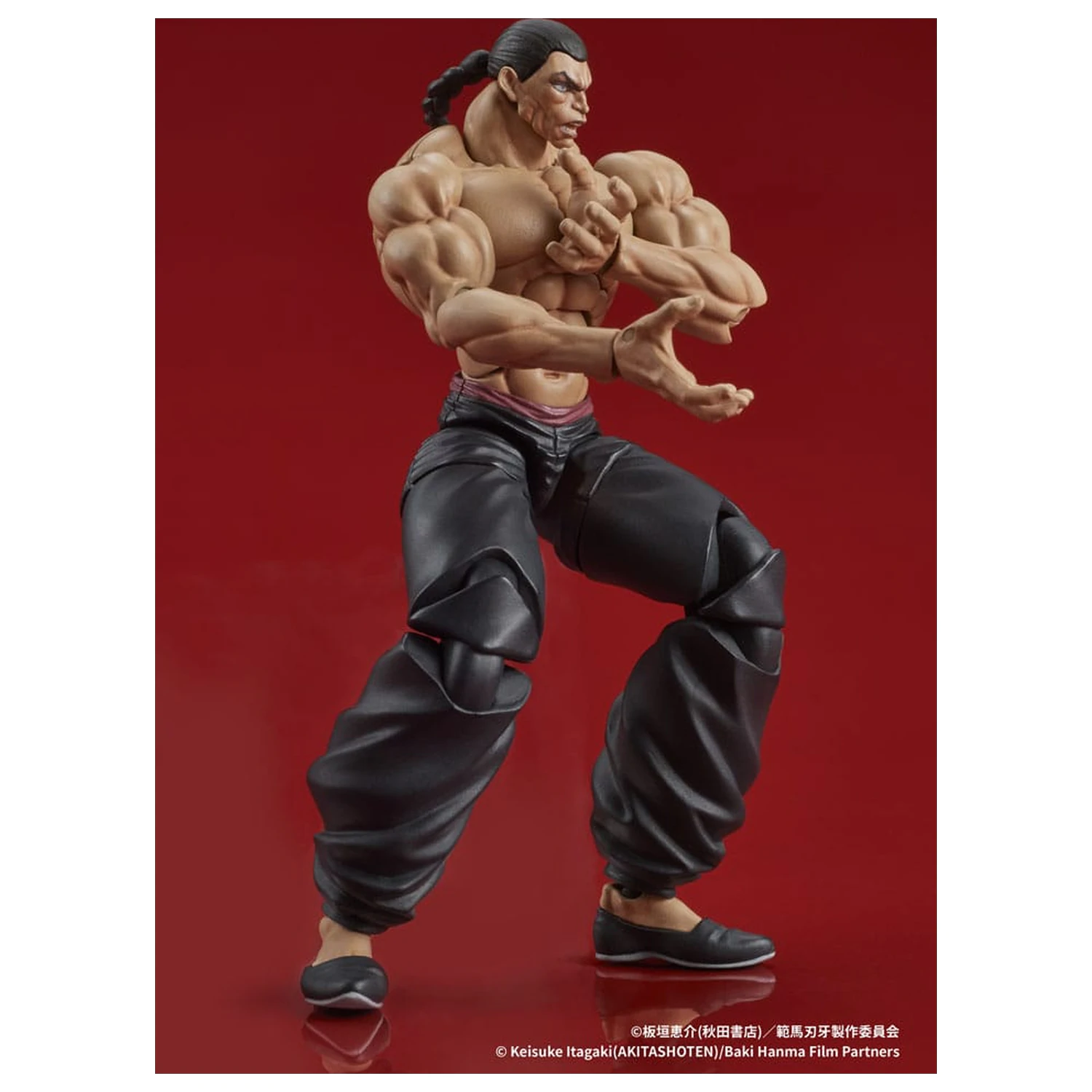 Baki Hanma Digaction akční figurka Retsu Kaioh 7 cm fotografii produktu