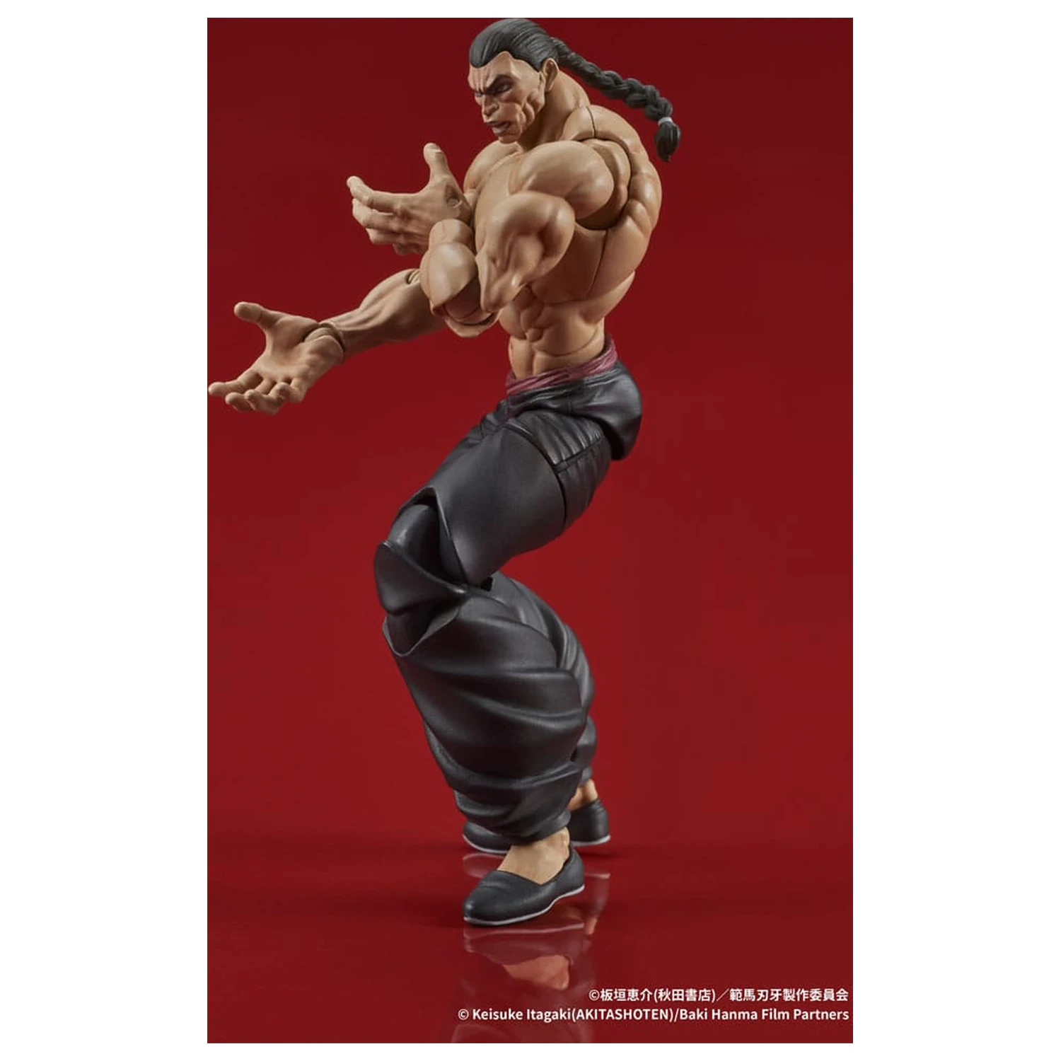 Baki Hanma Digaction akční figurka Retsu Kaioh 7 cm fotografii produktu