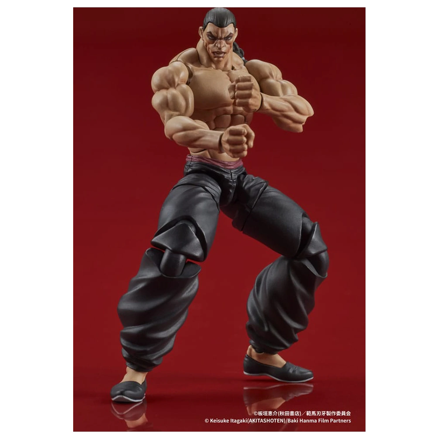 Baki Hanma Digaction akční figurka Retsu Kaioh 7 cm fotografii produktu