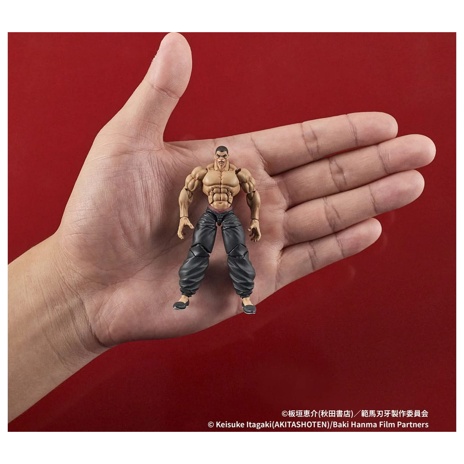Baki Hanma Digaction akční figurka Retsu Kaioh 7 cm fotografii produktu