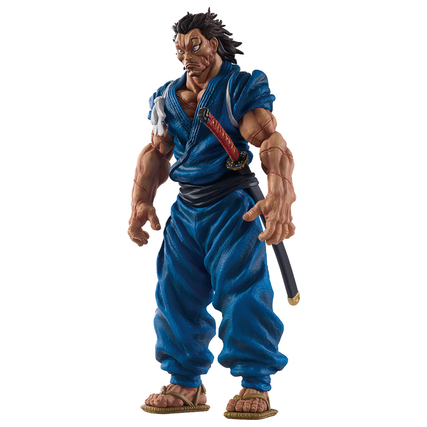 Baki Giant Heartbeat Musashi Miyamoto Ichibansho figurka 26 cm fotografii produktu