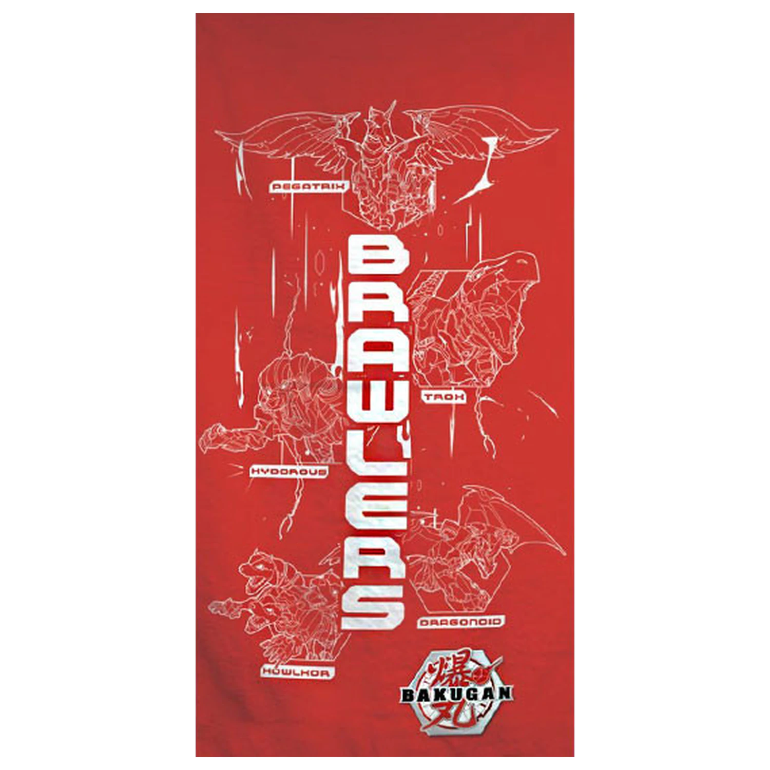 Bakugan Red Strike Ručník fotografii produktu