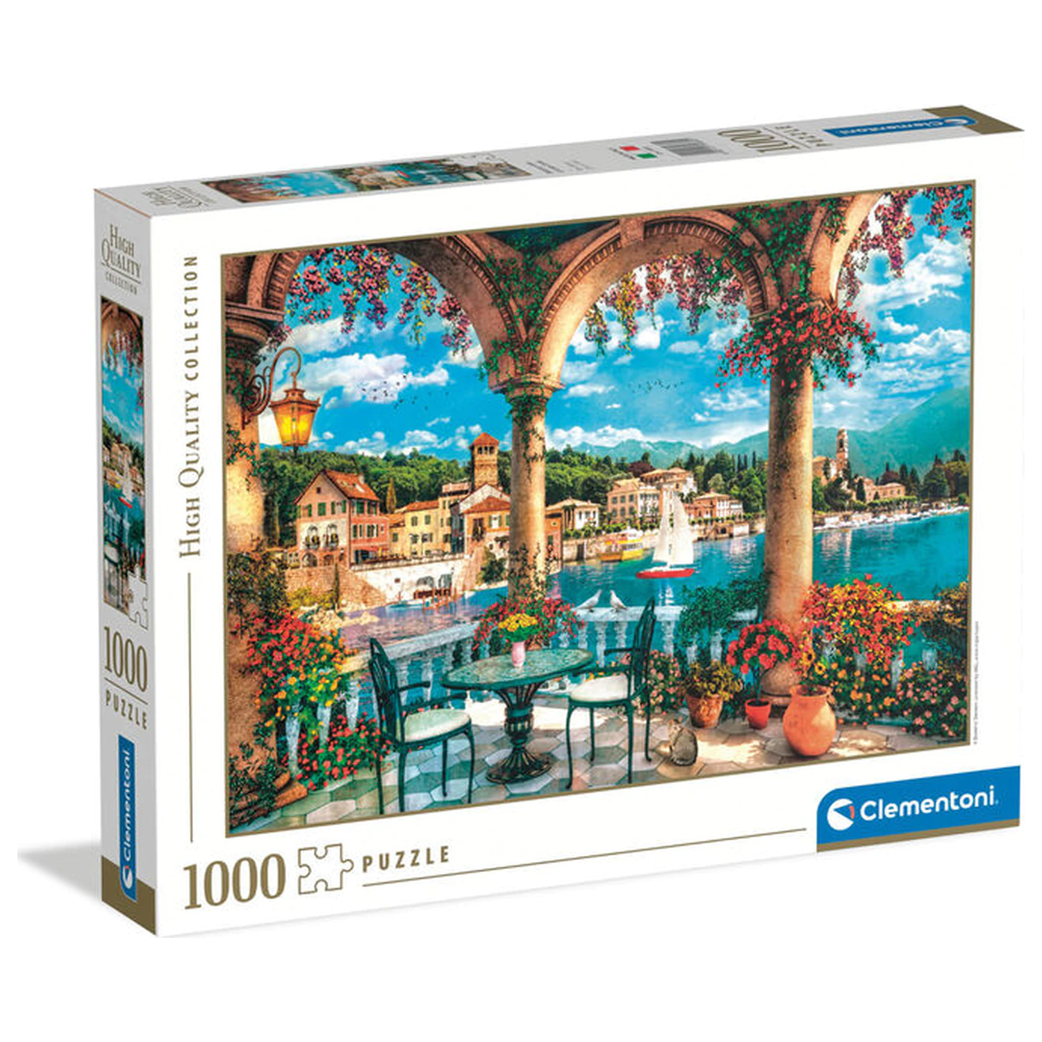 Balcony View of Lake puzzle 1000 kusů fotografii produktu