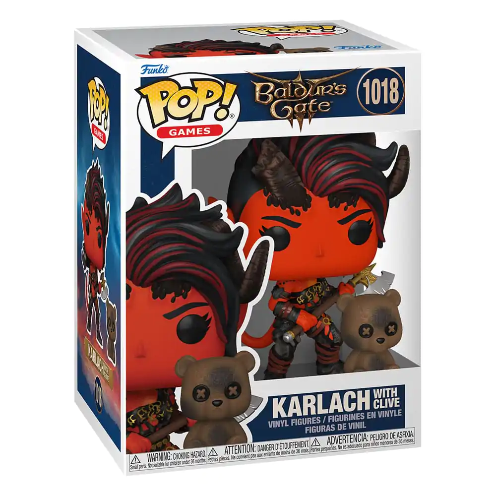 Baldur's Gate Funko POP! figurka a kamarád z vinylu Karlach & Clive 9 cm fotografii produktu