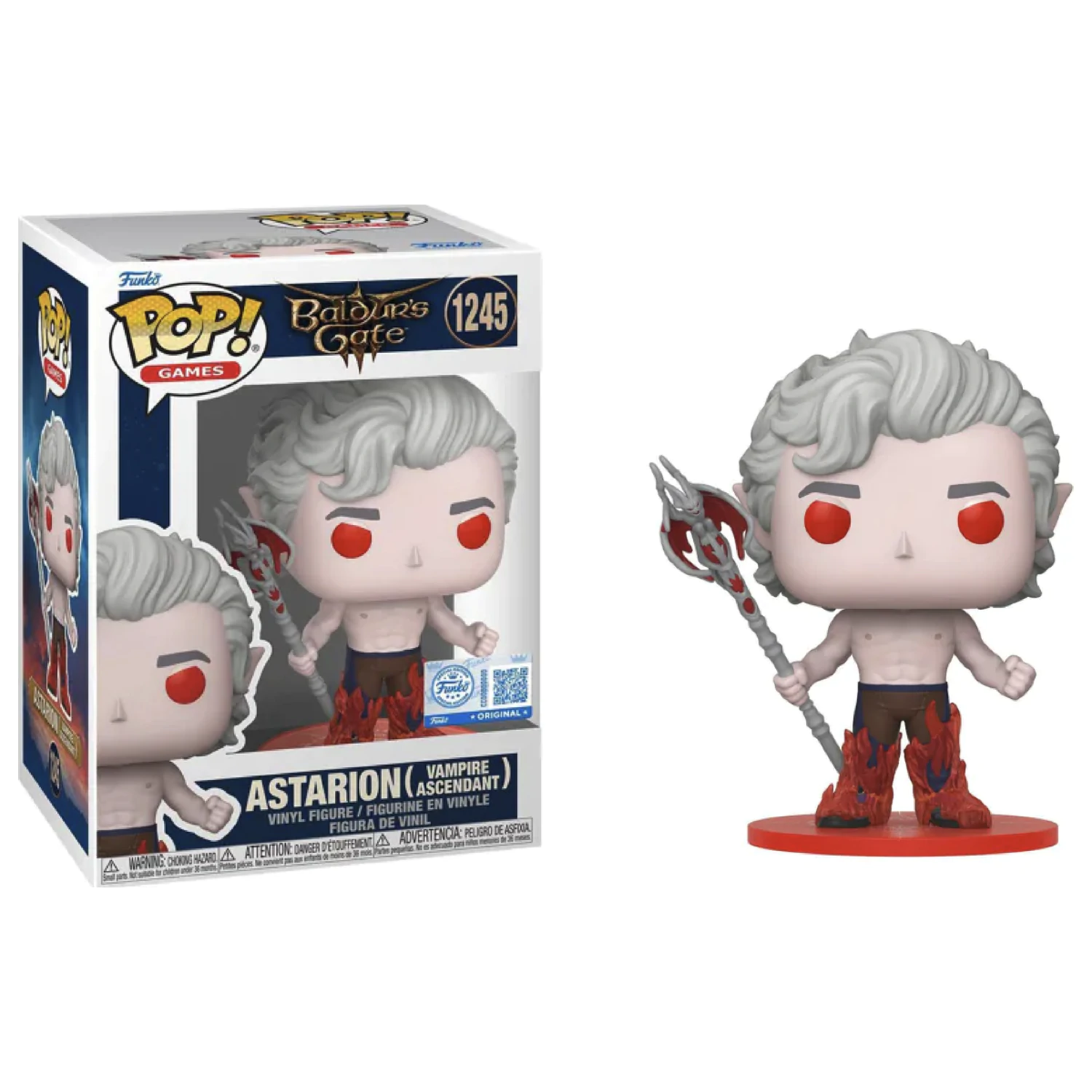 Baldur's Gate 3 Funko POP! Games N° 1245 Astarion (Vampire Ascendant) fotografii produktu
