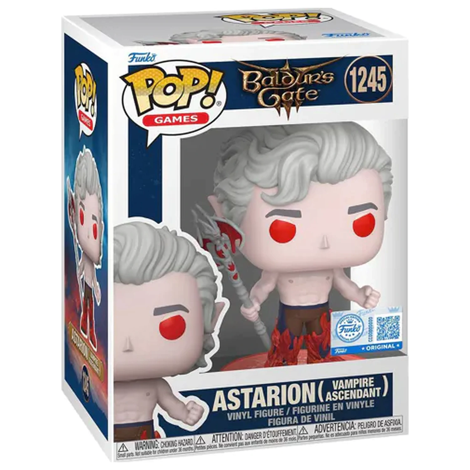 Baldur's Gate 3 Funko POP! Games N° 1245 Astarion (Vampire Ascendant) fotografii produktu
