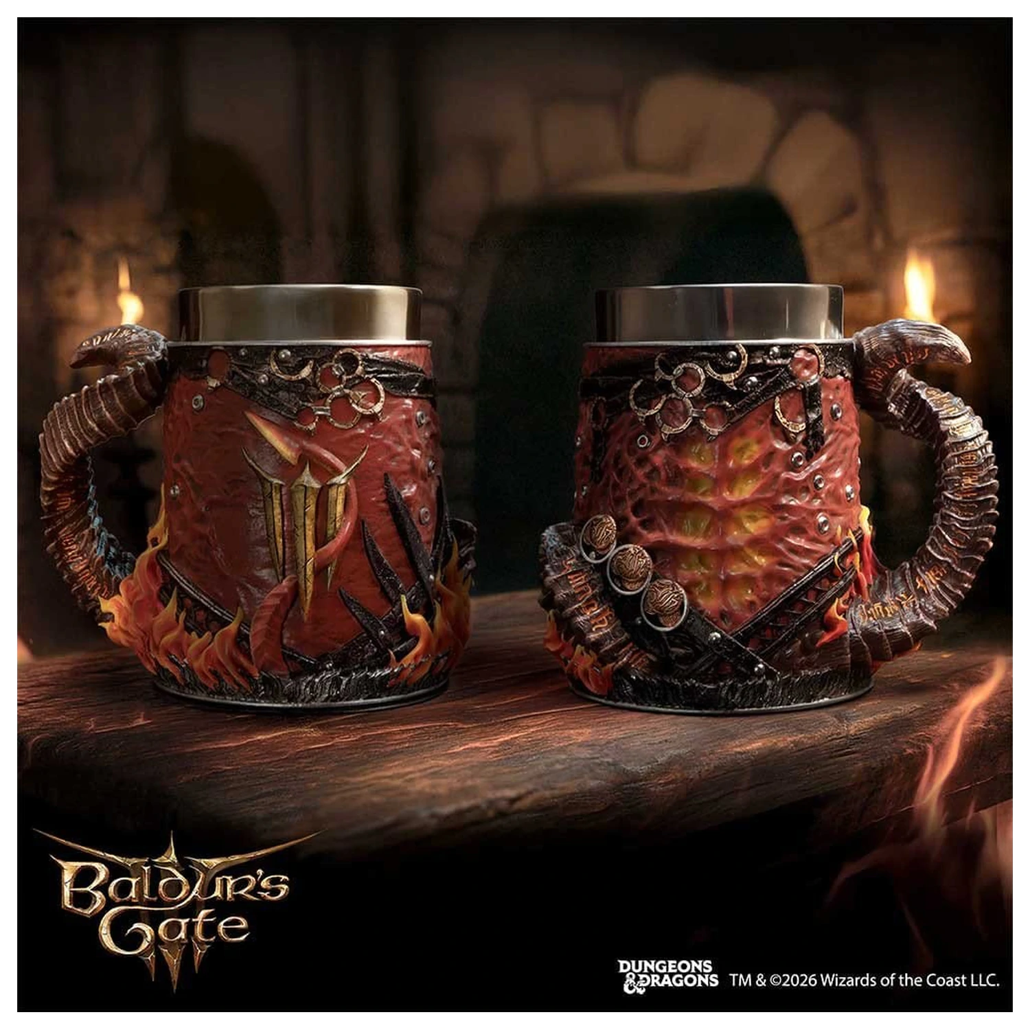 Baldur's Gate III Tankard Karlach 16 cm fotografii produktu