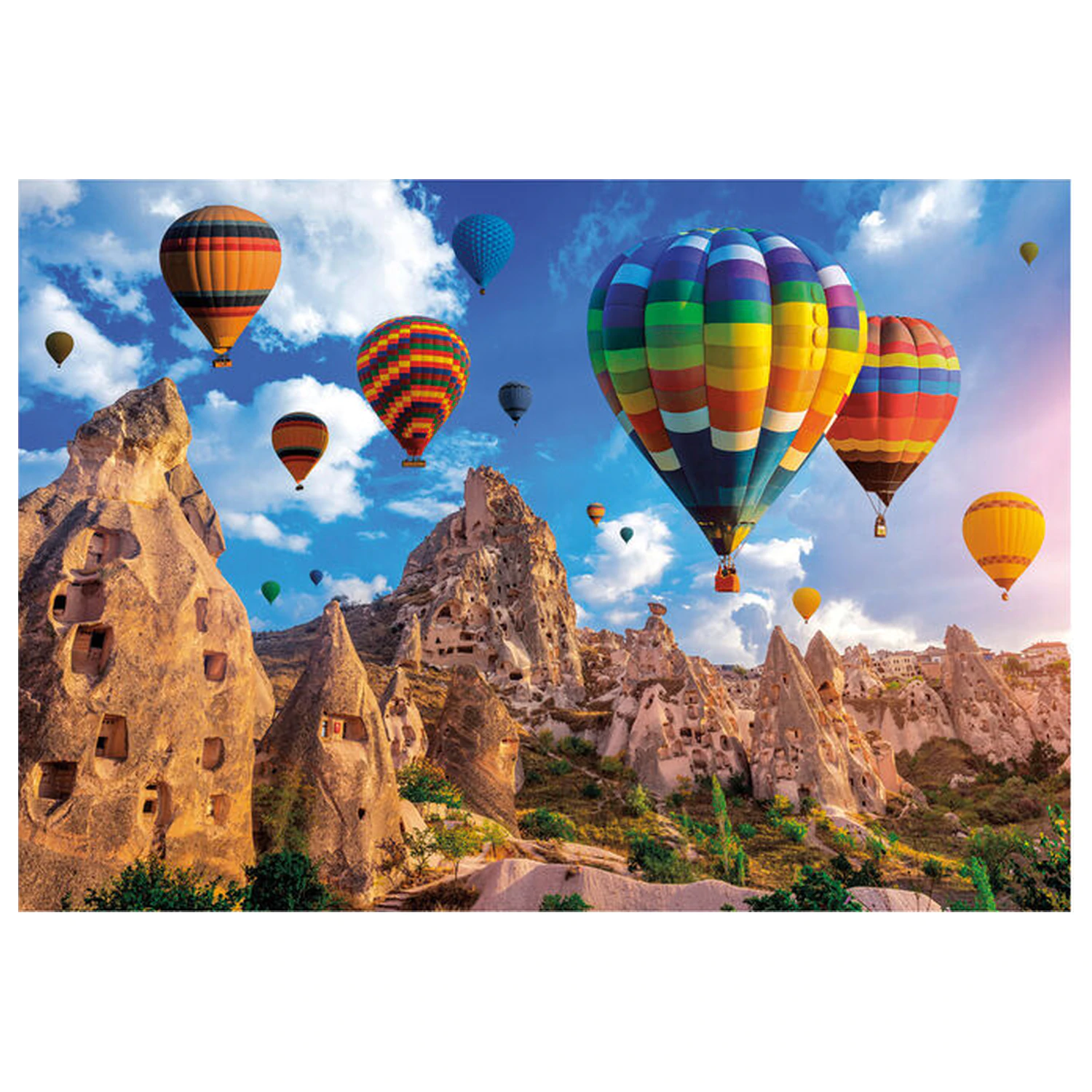 Balóny v Cappadocia puzzle 1000 dílků fotografii produktu