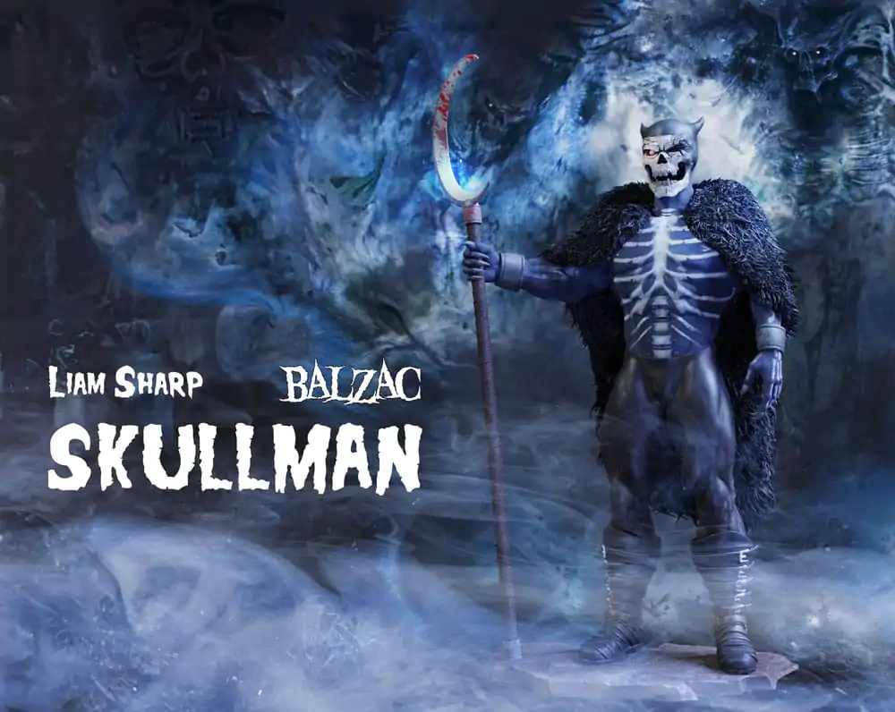 Balzac/Liam Sharp Resinová Socha 1/12 Barbarian Skullman 17 cm fotografii produktu