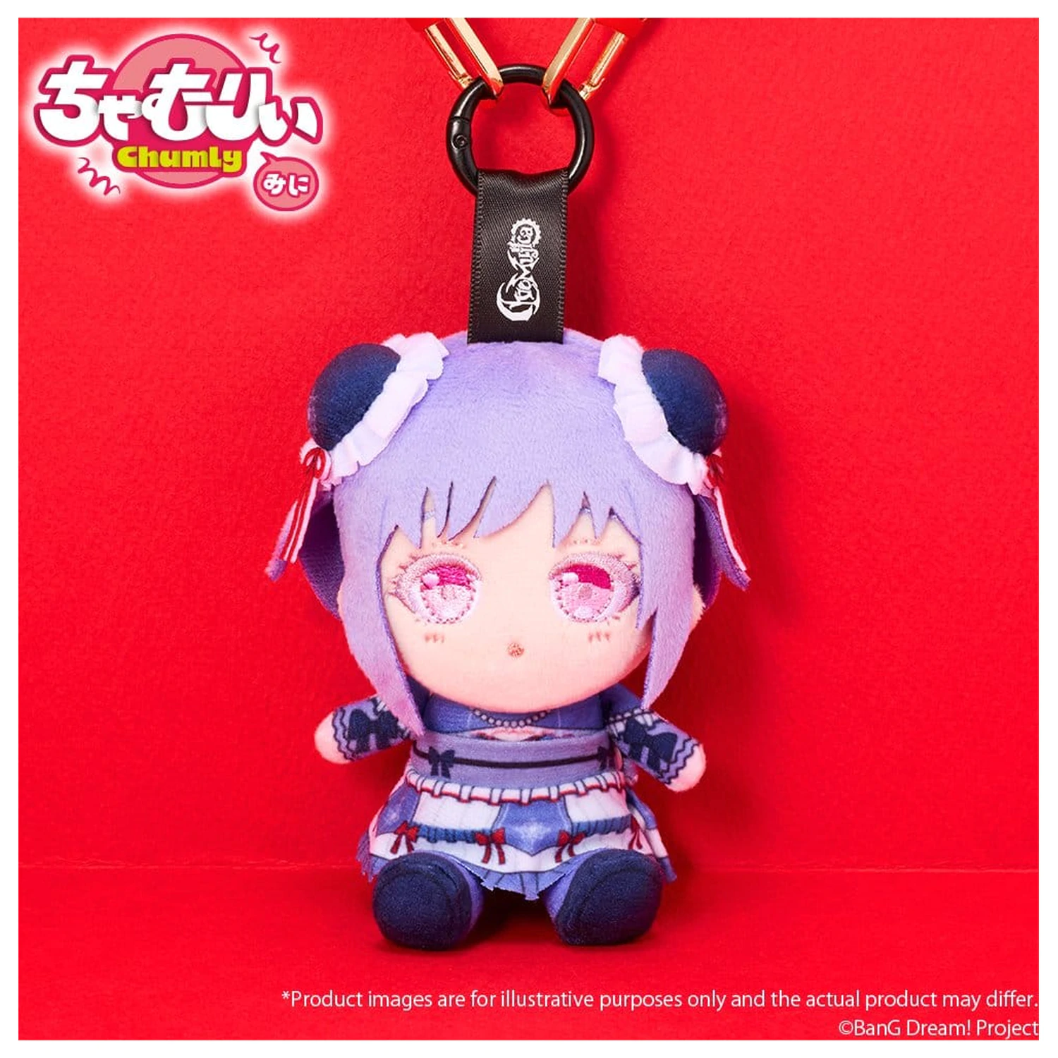 BanG Dream! Chamuri Mini plyšová klíčenka Ave Mujica Senbi Toryo Ver. Amoris 10 cm fotografii produktu