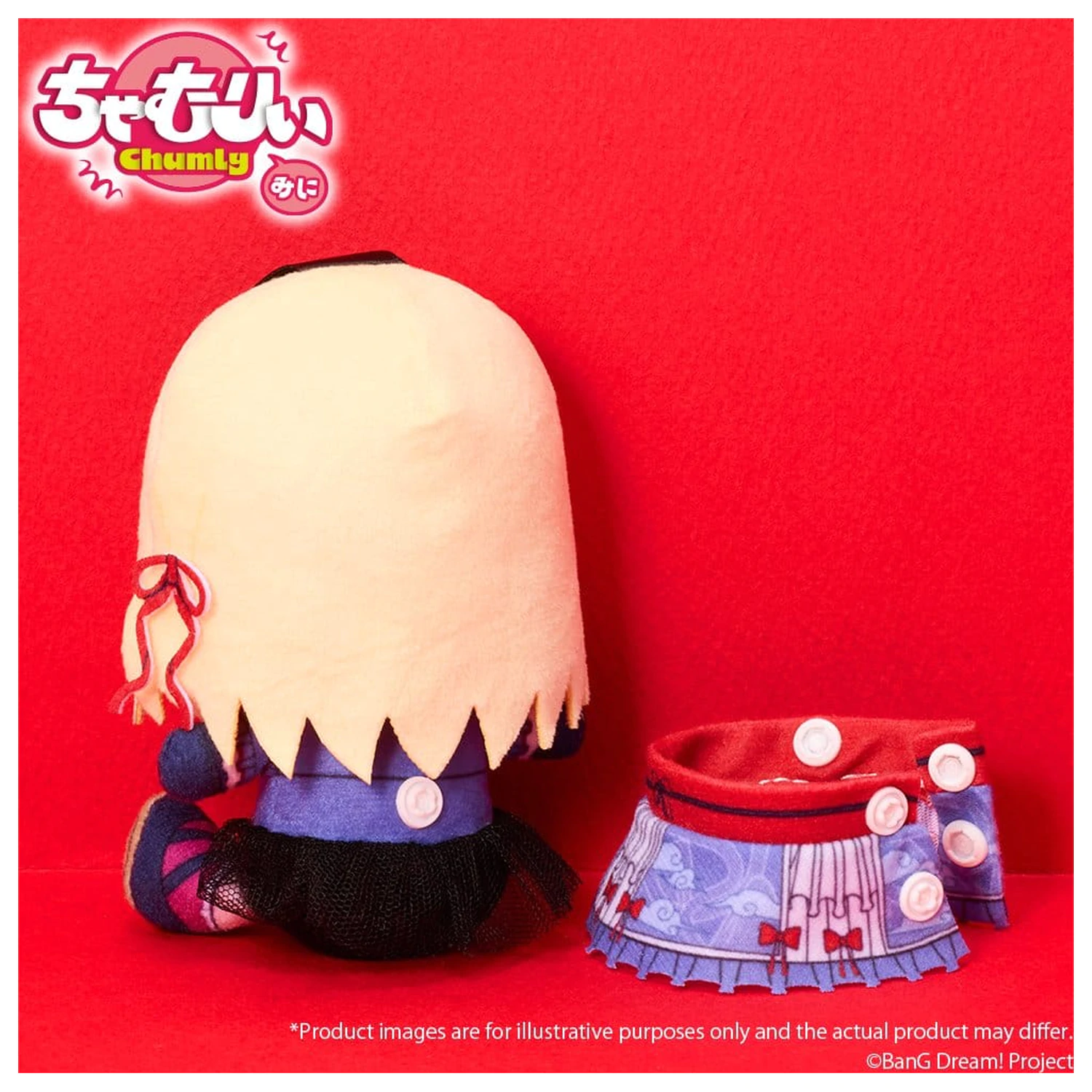 BanG Dream! Chamuri Mini plyšová klíčenka Ave Mujica Senbi Toryo Ver. Amoris 10 cm fotografii produktu