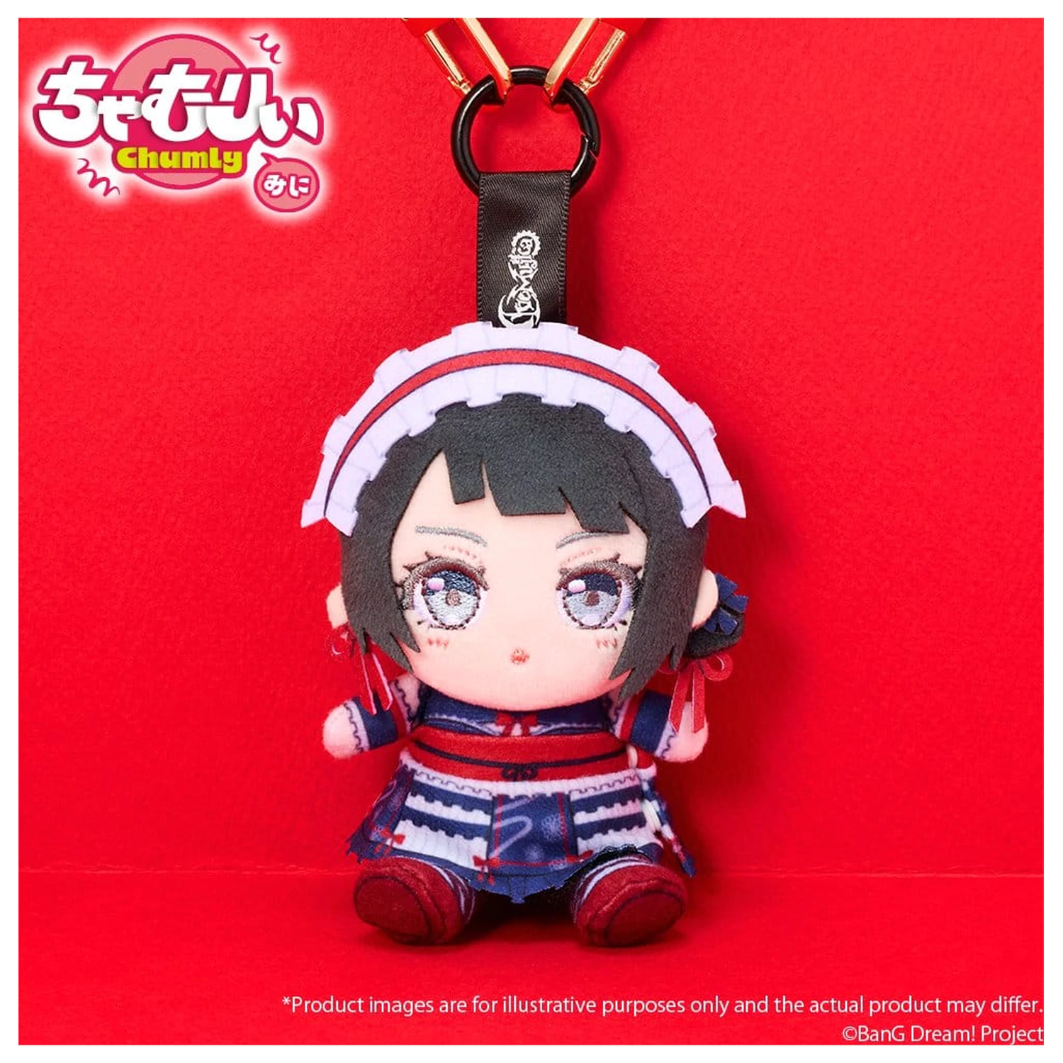 BanG Dream! Chamuri mini plyšová klíčenka Ave Mujica Senbi Toryo Ver. Timoris 10 cm fotografii produktu