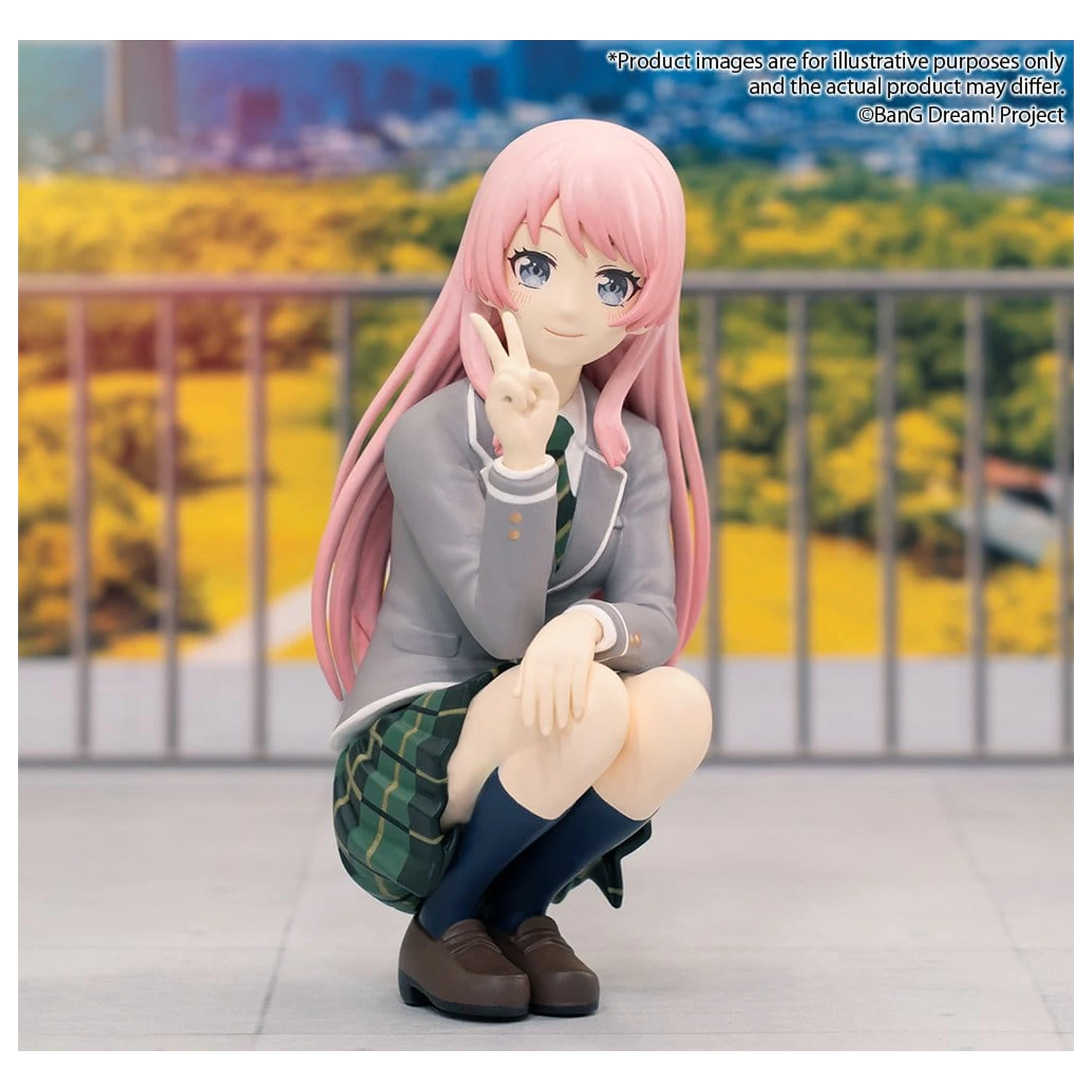 BanG Dream! My Go! Prémiová PVC Soška Chihaya Anon Uniform Ver. 9 cm fotografii produktu