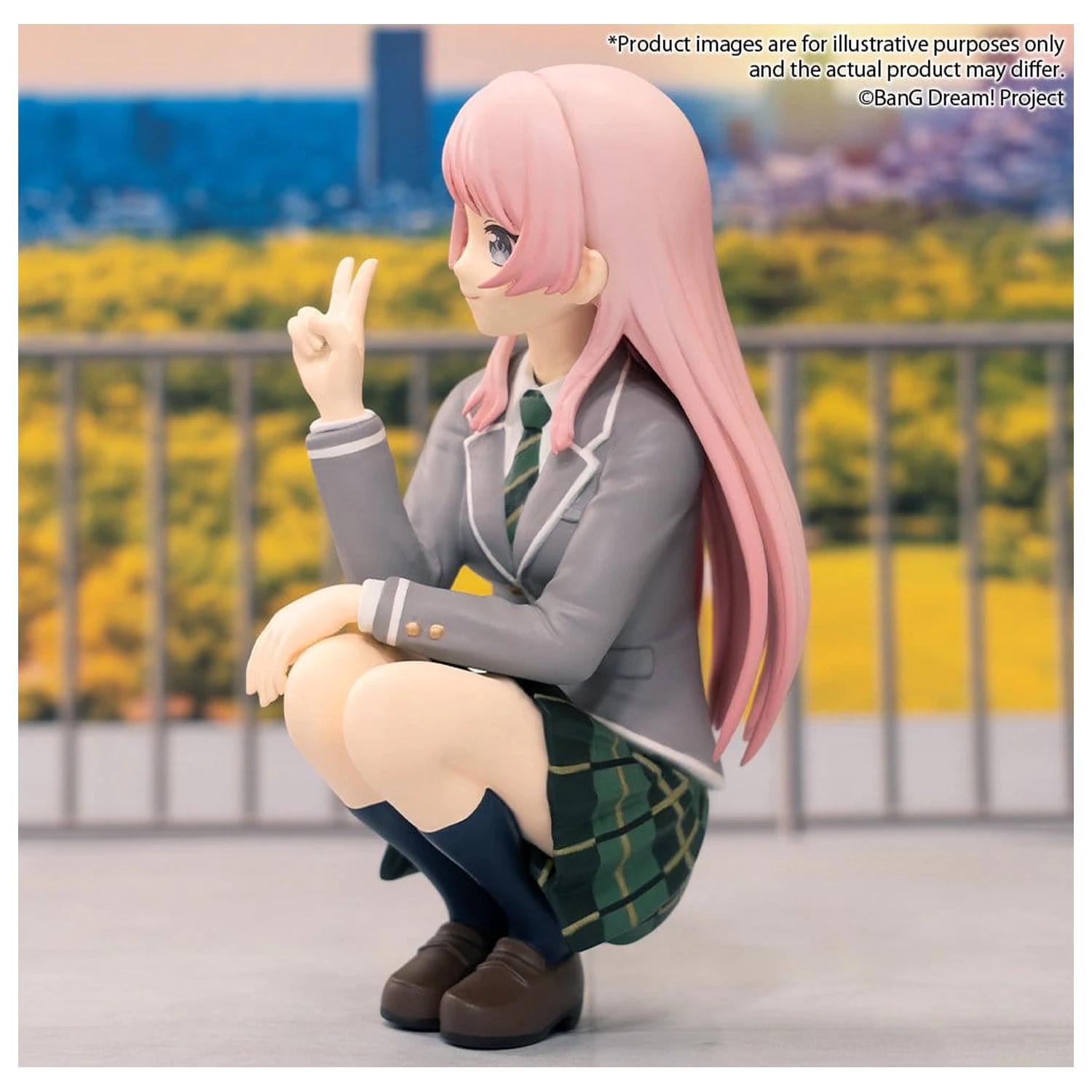 BanG Dream! My Go! Prémiová PVC Soška Chihaya Anon Uniform Ver. 9 cm fotografii produktu
