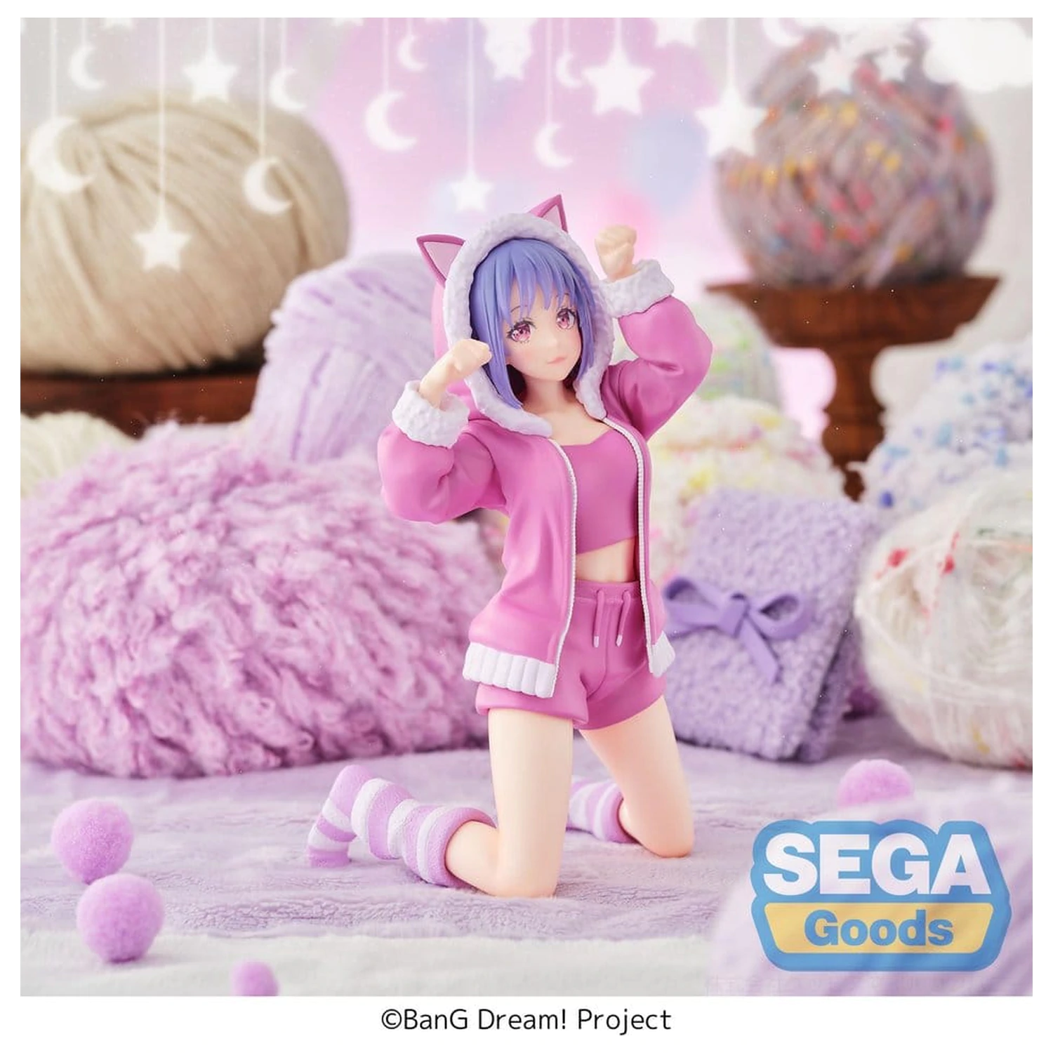 BanG Dream! Yumemirize PVC figurka Nyamu Yutenji Pajama Party! 16 cm fotografii produktu