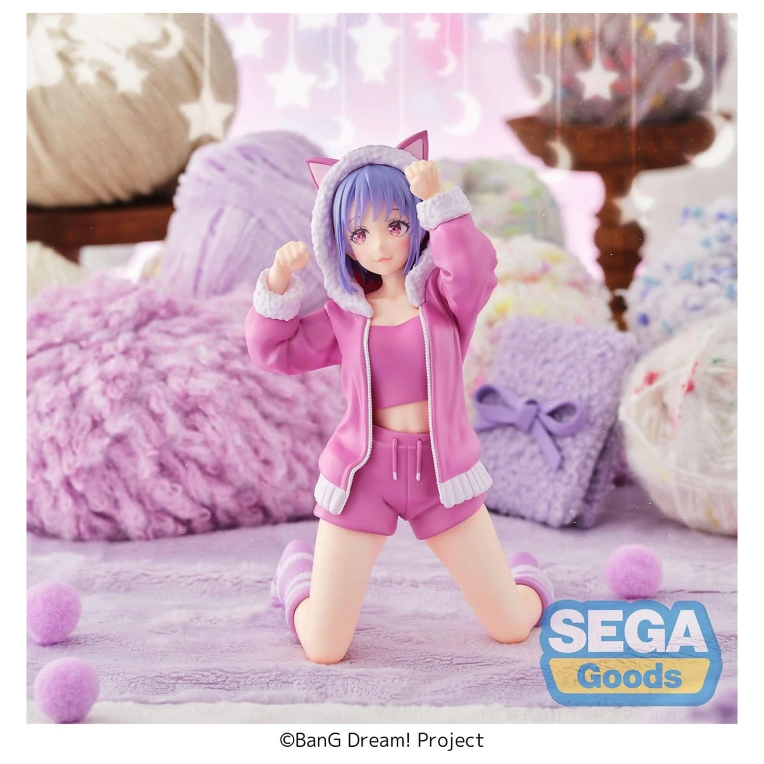 BanG Dream! Yumemirize PVC figurka Nyamu Yutenji Pajama Party! 16 cm fotografii produktu