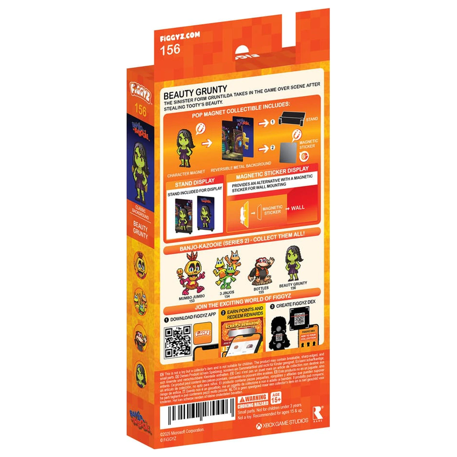 Banjo-Kazooie FiGGYZ sběratelský magnet Beauty Grunty 11 cm fotografii produktu