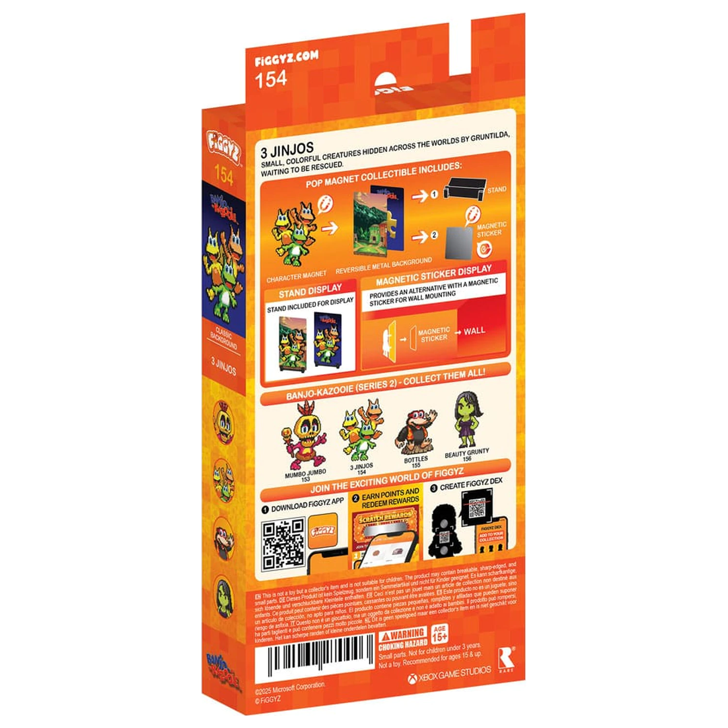 Banjo-Kazooie FiGGYZ Magnet Sběratelské Jinjos 11 cm fotografii produktu