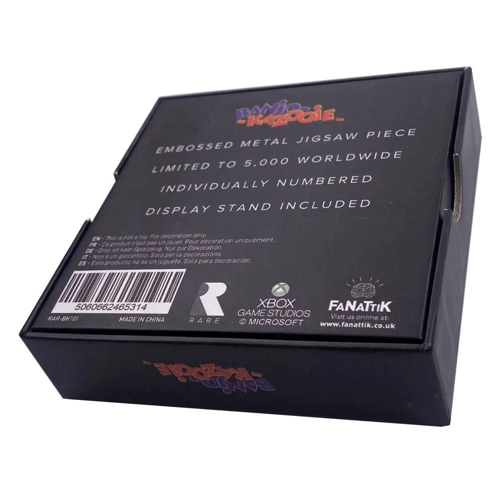 Replika dílku skládačky Jiggy z Banjo-Kazooie fotografii produktu