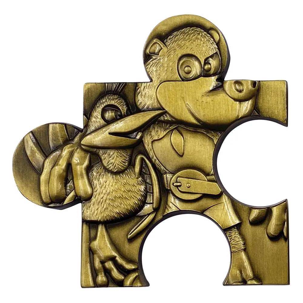 Replika dílku skládačky Jiggy z Banjo-Kazooie fotografii produktu