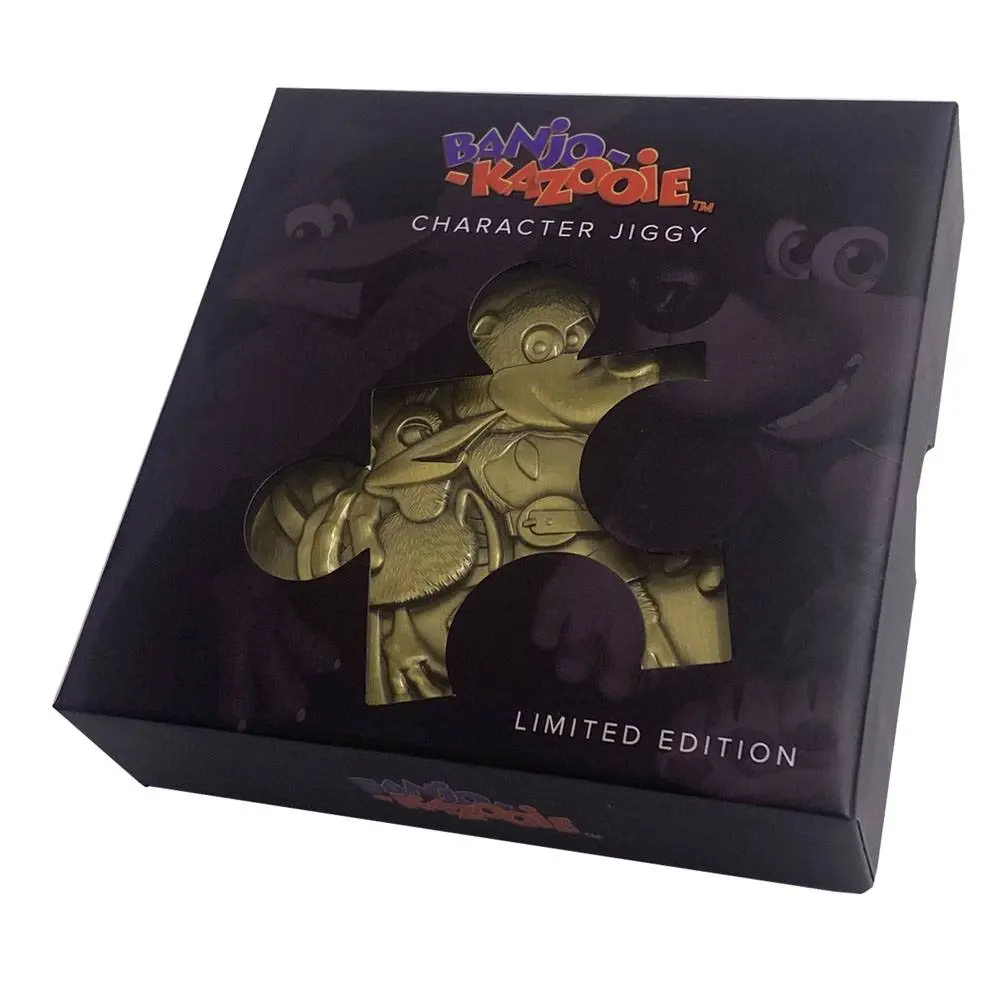 Replika dílku skládačky Jiggy z Banjo-Kazooie fotografii produktu