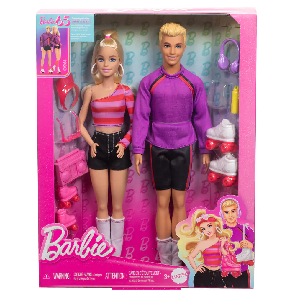 Barbie balení 2 panenek Barbie a Kena Skaters fotografii produktu