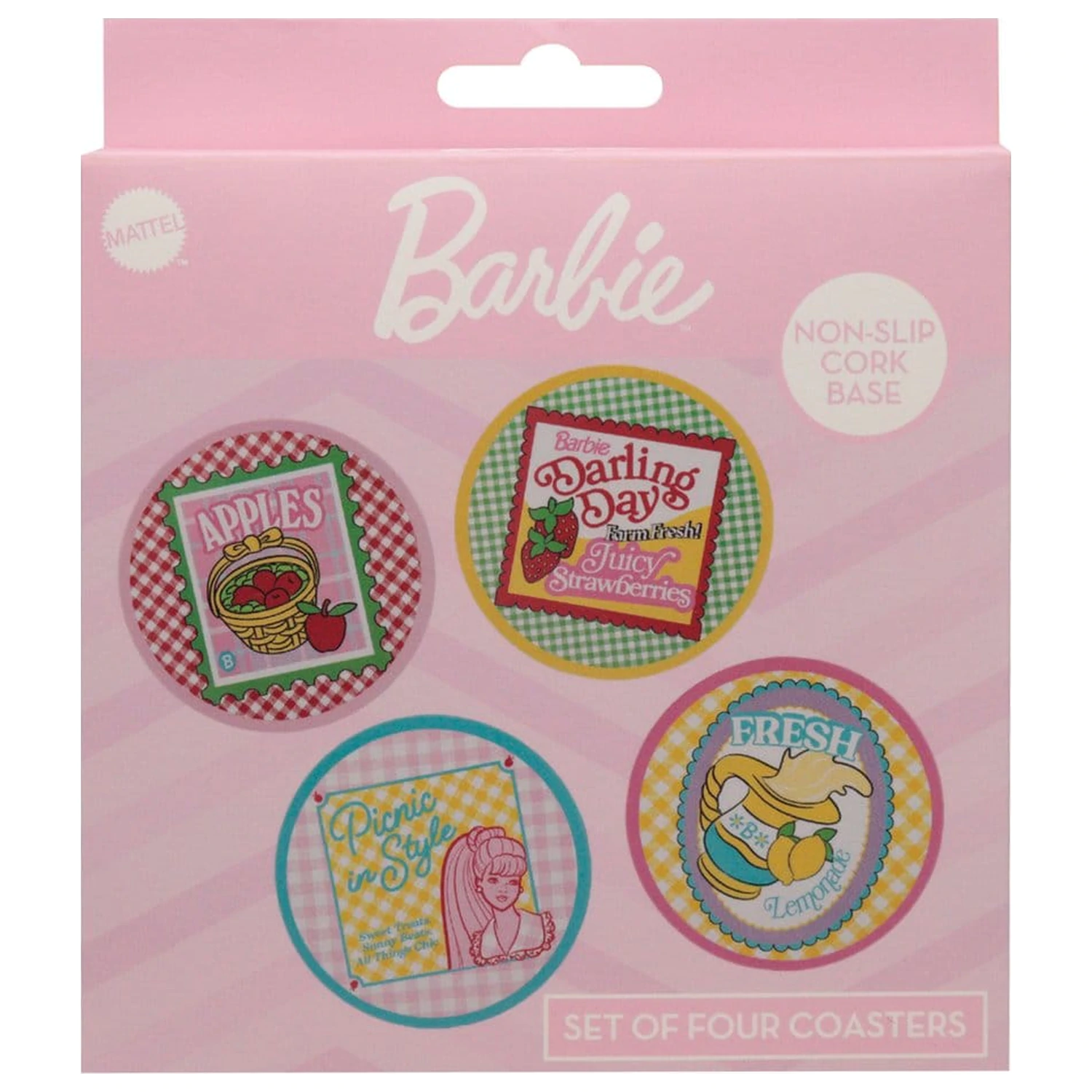 Barbie Sada 4 tácků fotografii produktu