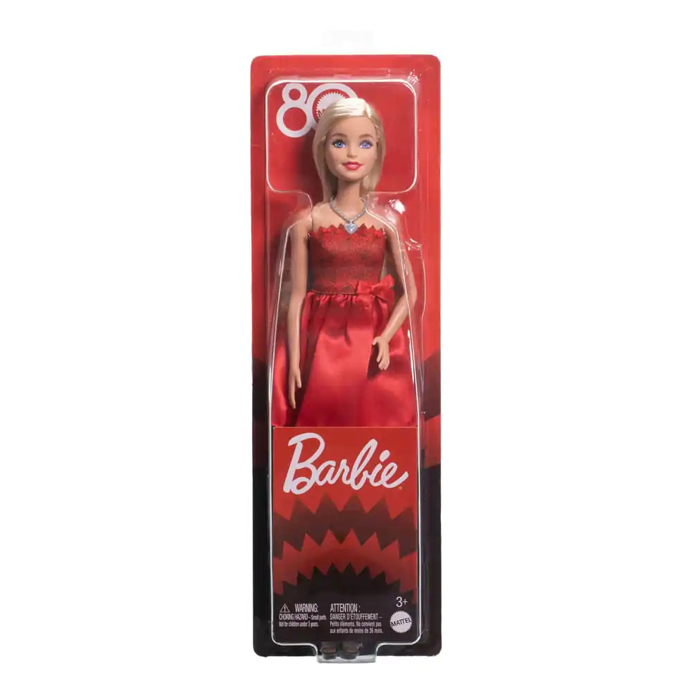 Barbie 80th Anniversary Doll Ruby Red Panenka fotografii produktu