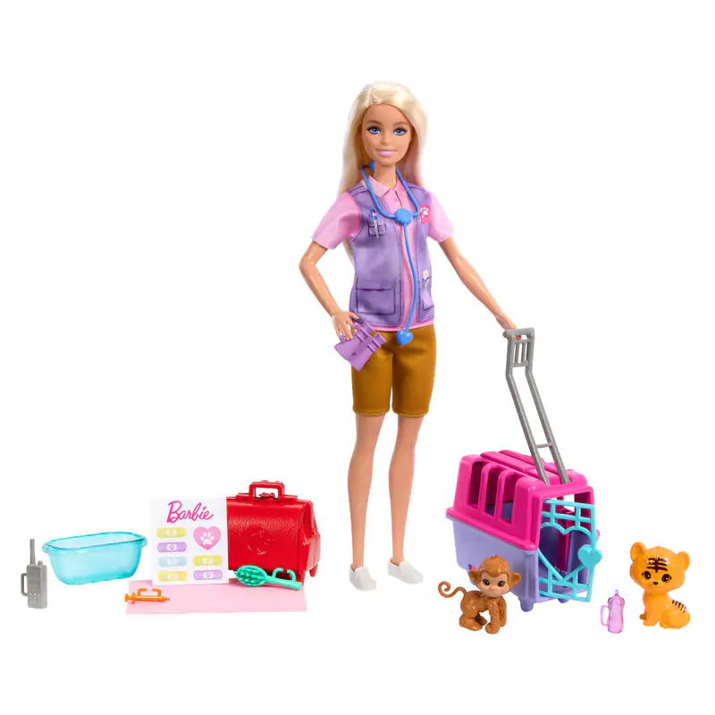 Panenka Barbie Záchrana a léčení zvířat fotografii produktu