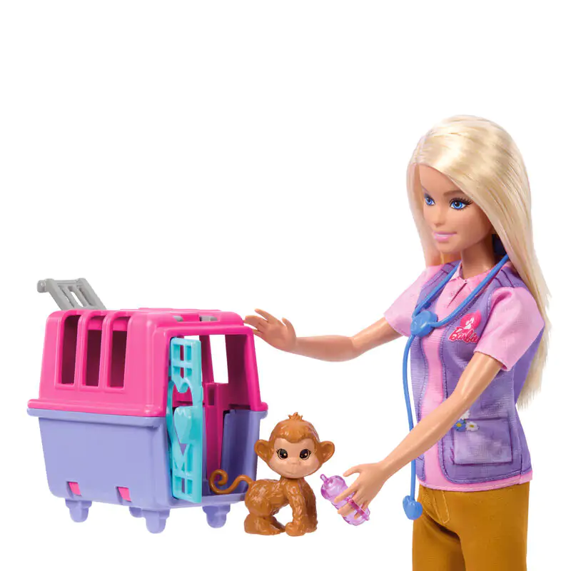 Panenka Barbie Záchrana a léčení zvířat fotografii produktu