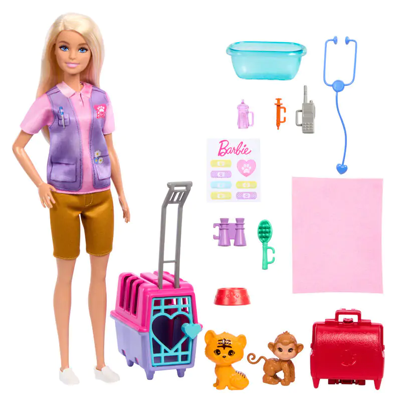 Panenka Barbie Záchrana a léčení zvířat fotografii produktu