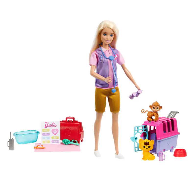 Panenka Barbie Záchrana a léčení zvířat fotografii produktu