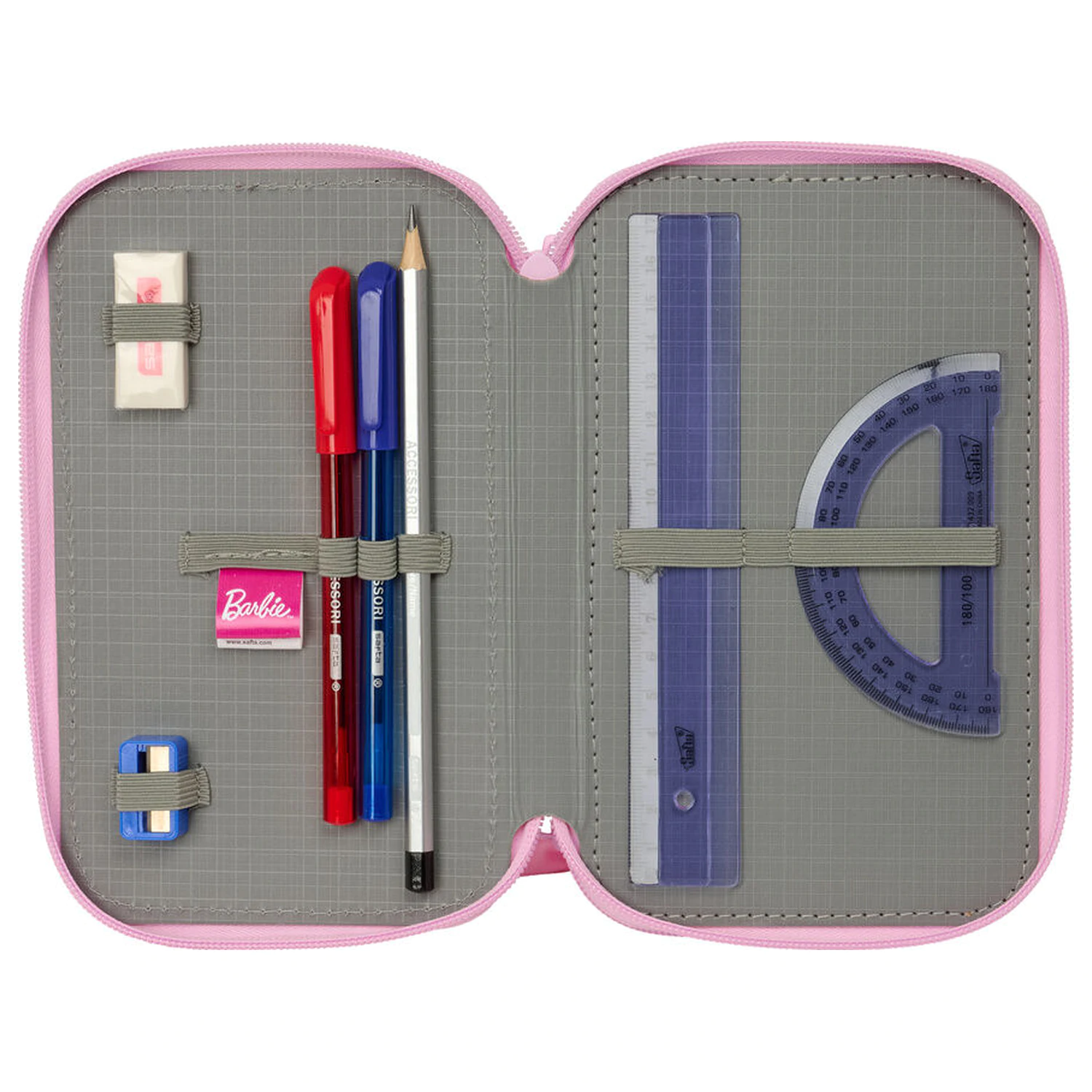 Barbie Ballet trojitý penál 37 kusů fotografii produktu