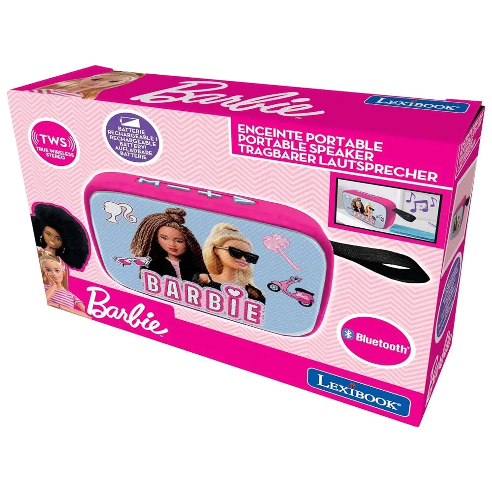 Barbie Bluetooth přenosný reproduktor fotografii produktu