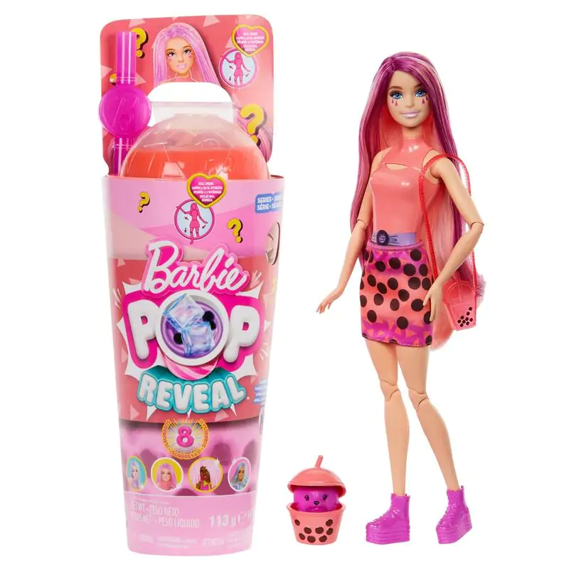 Barbie panenka Pop Reveal čaj Mochi s příchutí Bubble Mango fotografii produktu