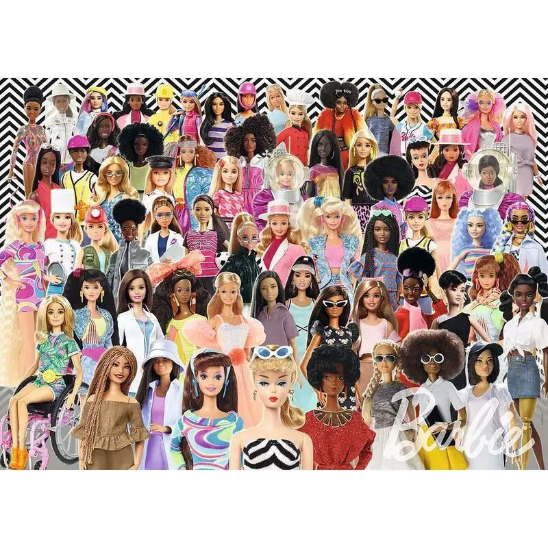 Barbie Challenge puzzle 1000 dílků fotografii produktu