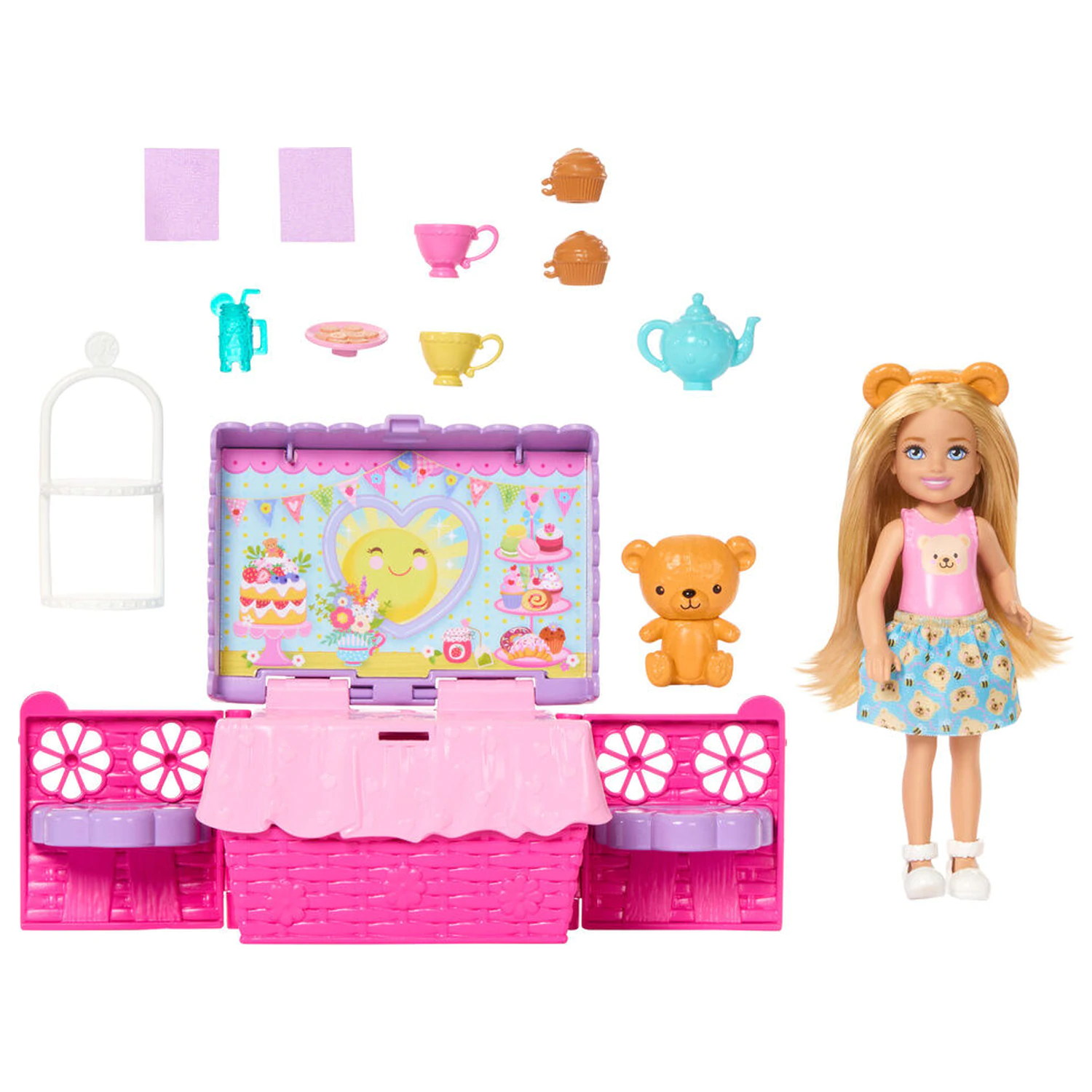 Barbie Club Chelsea Picnic panenka fotografii produktu