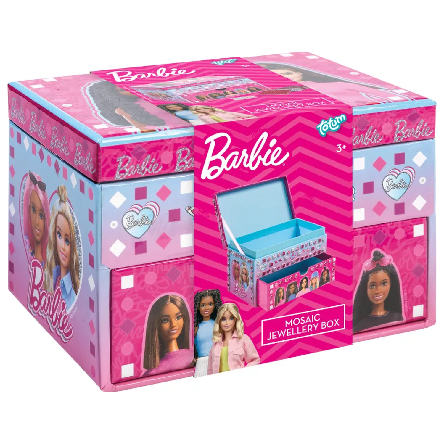Barbie Cool Mozaiková šperkovnice fotografii produktu
