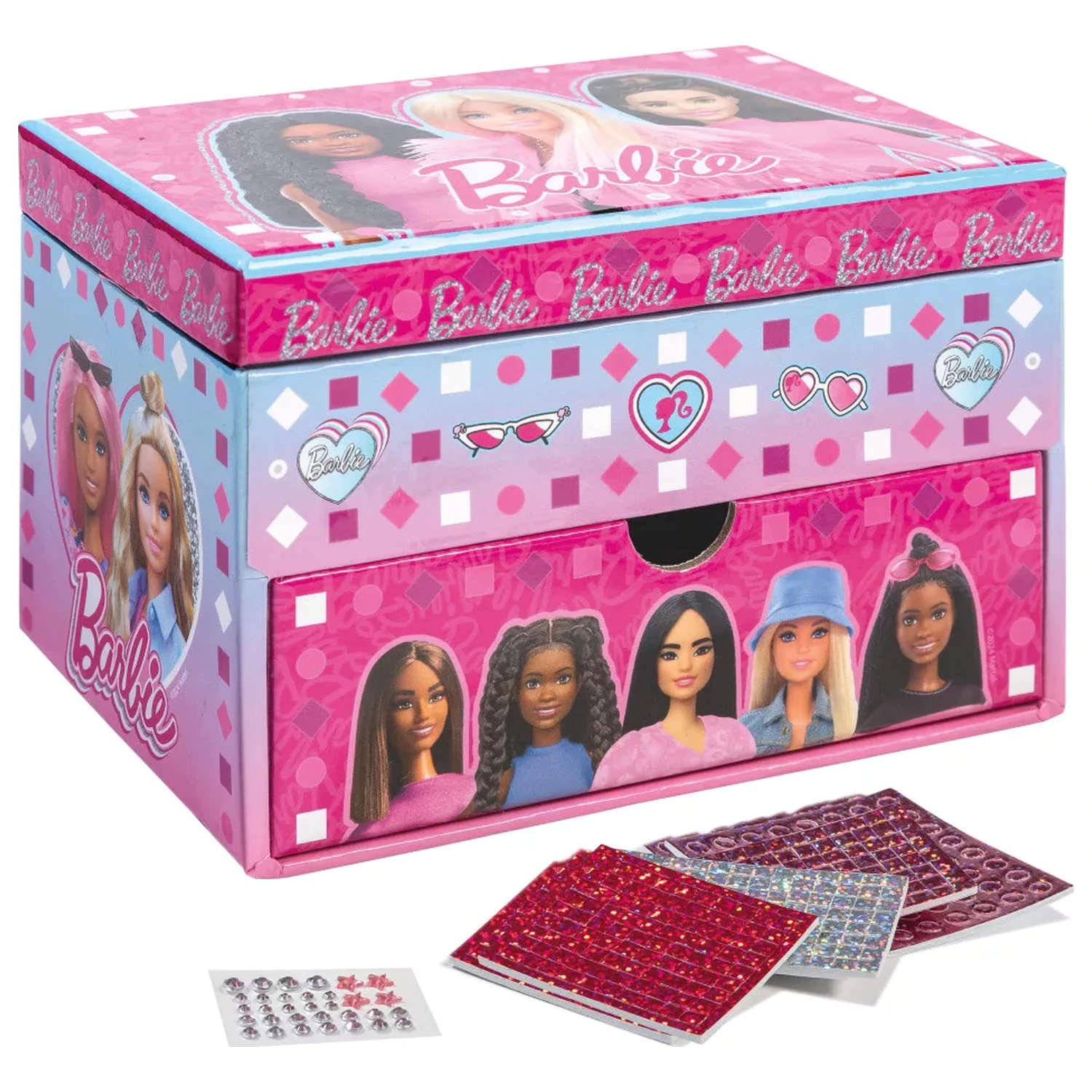 Barbie Cool Mozaiková šperkovnice fotografii produktu