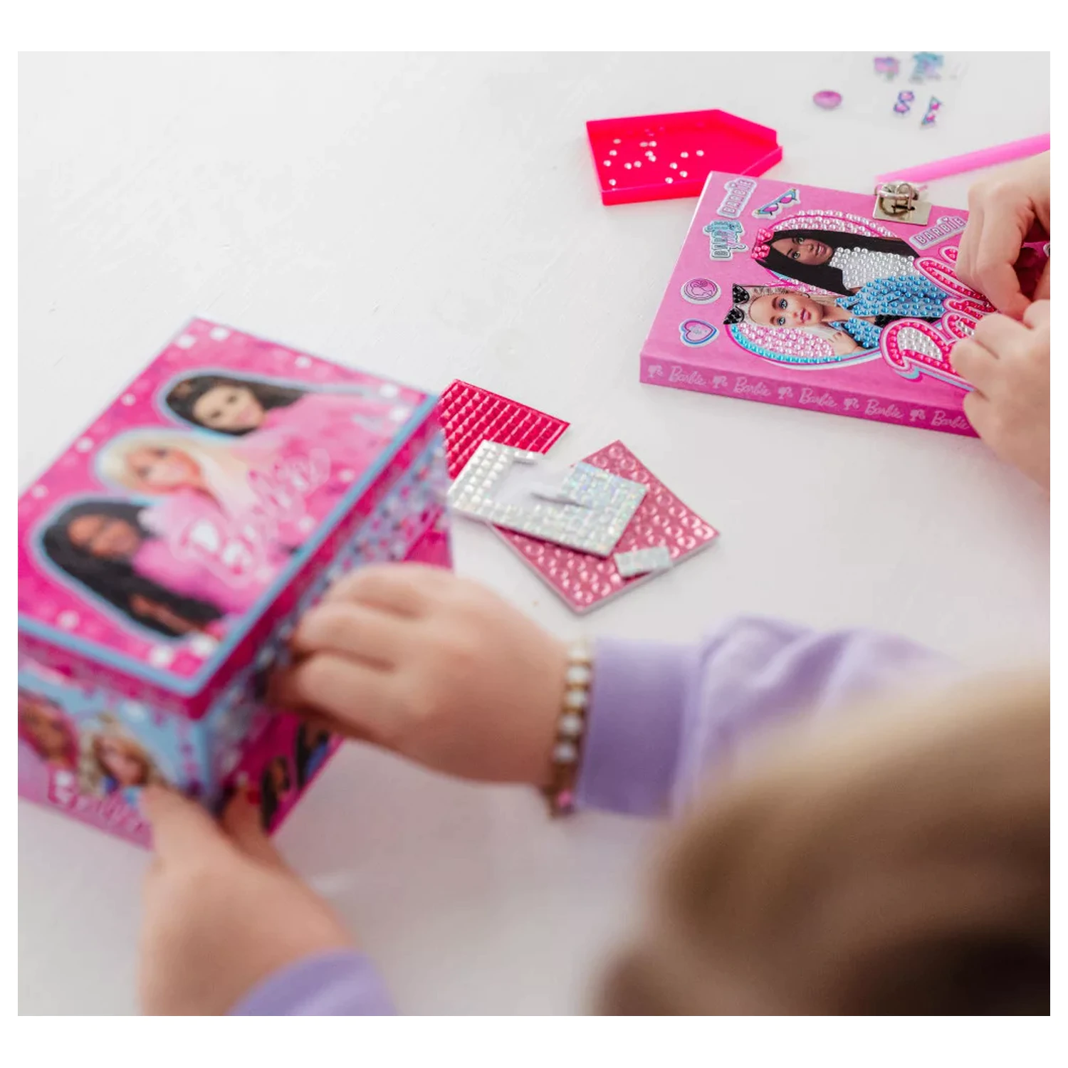 Barbie Cool Mozaiková šperkovnice fotografii produktu