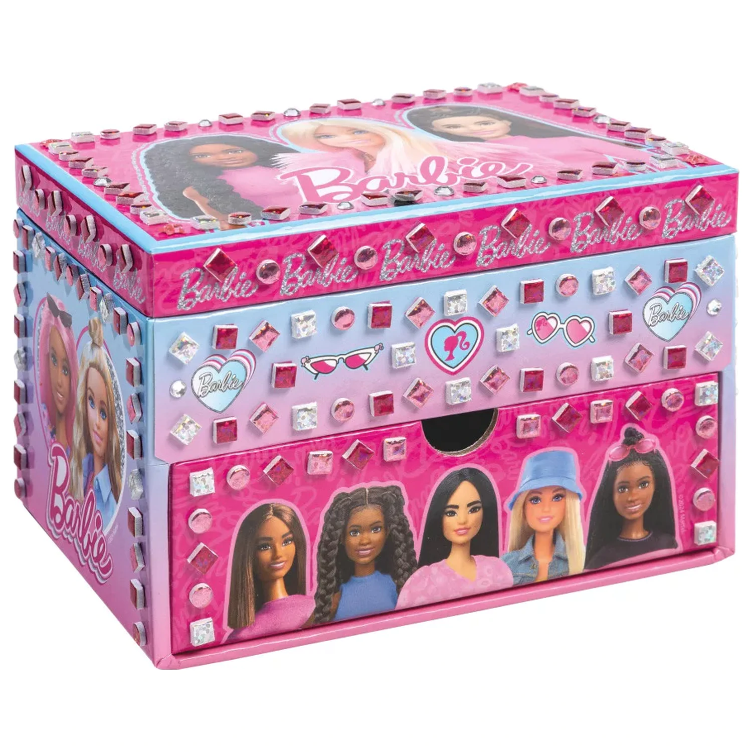 Barbie Cool Mozaiková šperkovnice fotografii produktu